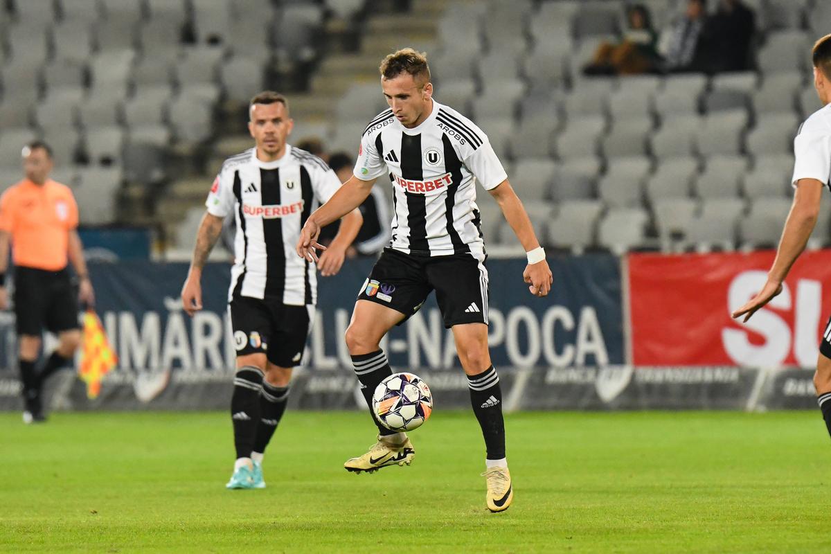 U Cluj - Universitatea Craiova 1-1 » Gâlcă l-a neutralizat pe Sabău cu o remiză, dar ardelenii păstrează fotoliul din frunte