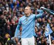 Erling Haaland, gol în City - Arsenal/ foto Imago Images
