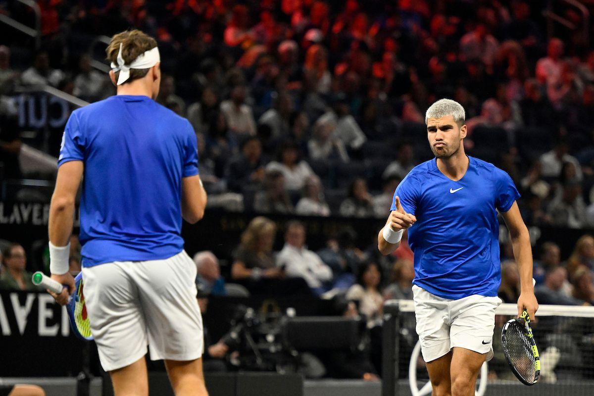 Echipa Lumii, triumfătoare pentru a 3-a oară în Laver Cup, după o nouă prestație excelentă a lui Taylor Fritz: „Vom deschide niște șampanii în vestiar”