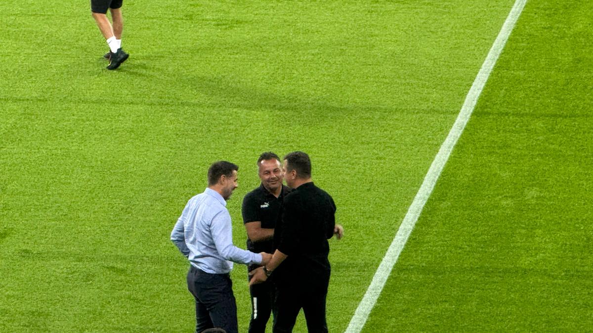 Dinamo - Farul, imagini înaintea partidei de pe Arena Națională