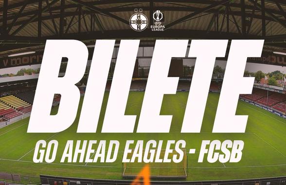 S-au pus în vânzarea biletele pentru fanii FCSB la meciul cu  Go Ahead Eagles » Nu s-au menționat prețurile!