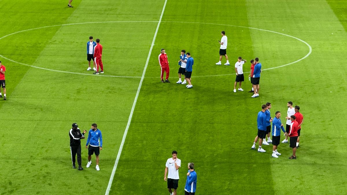 Dinamo - Farul, imagini înaintea partidei de pe Arena Națională