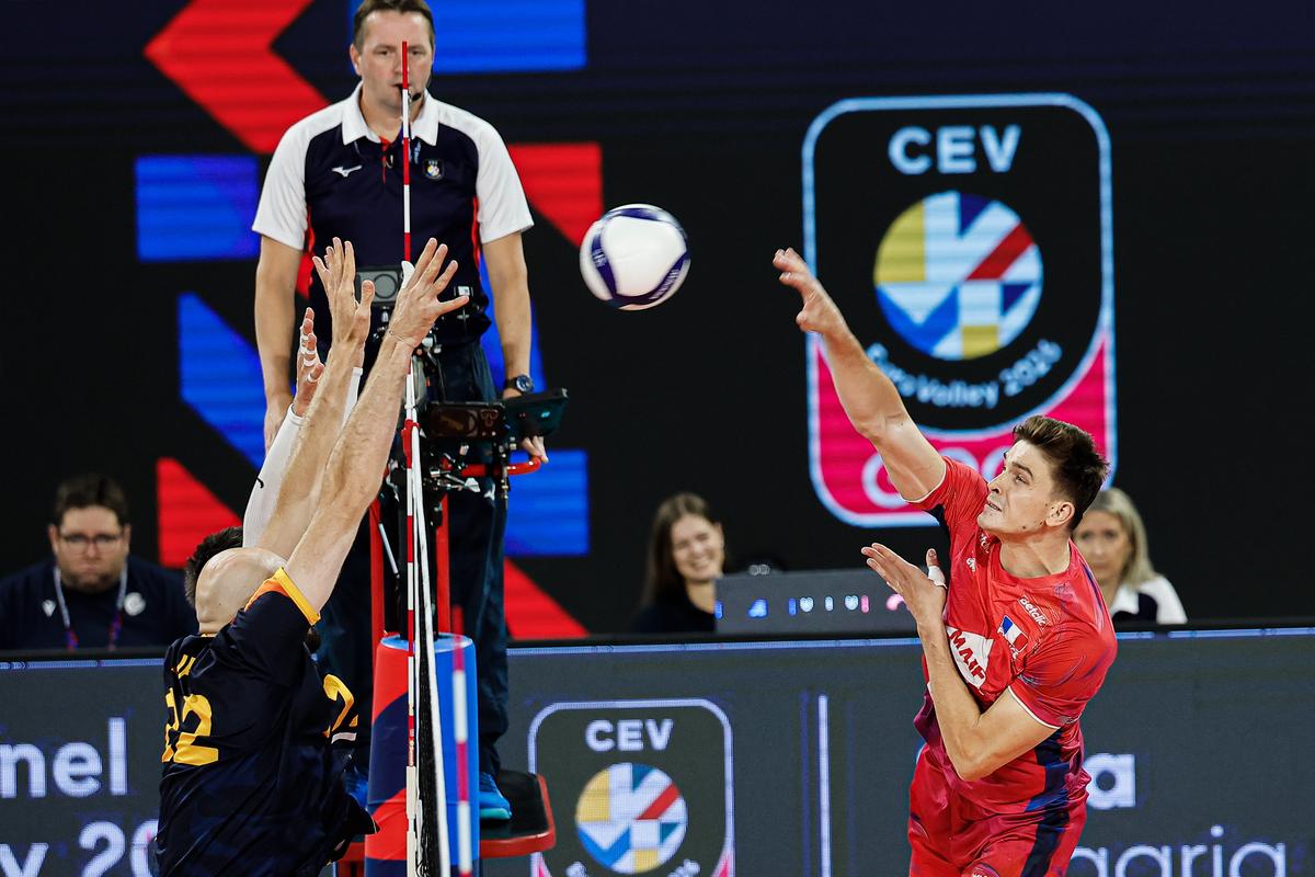 România - Franța, în sferturi la EuroVolley 2026