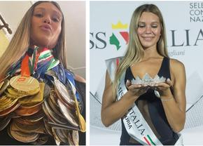 Sarah Rizea, înotătoarea cu părinți români, aleasă Miss Italia 2026! » „Tatăl meu, Marian, e tâmplar”