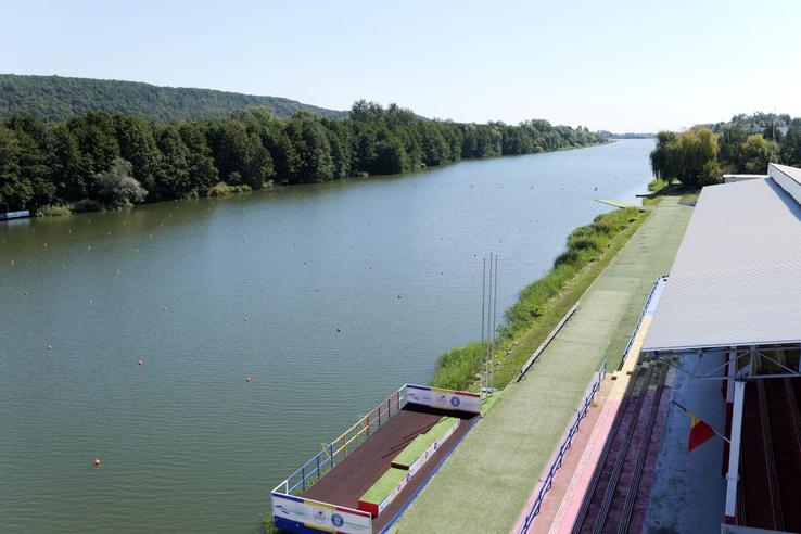 Așa arată azi Centrul Național Nautic Budeasa-Bascov / FOTO: Andrei Furnigă (GSP)