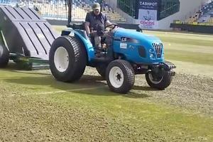 Gazonul stadionului din Superliga a intrat în reparații!