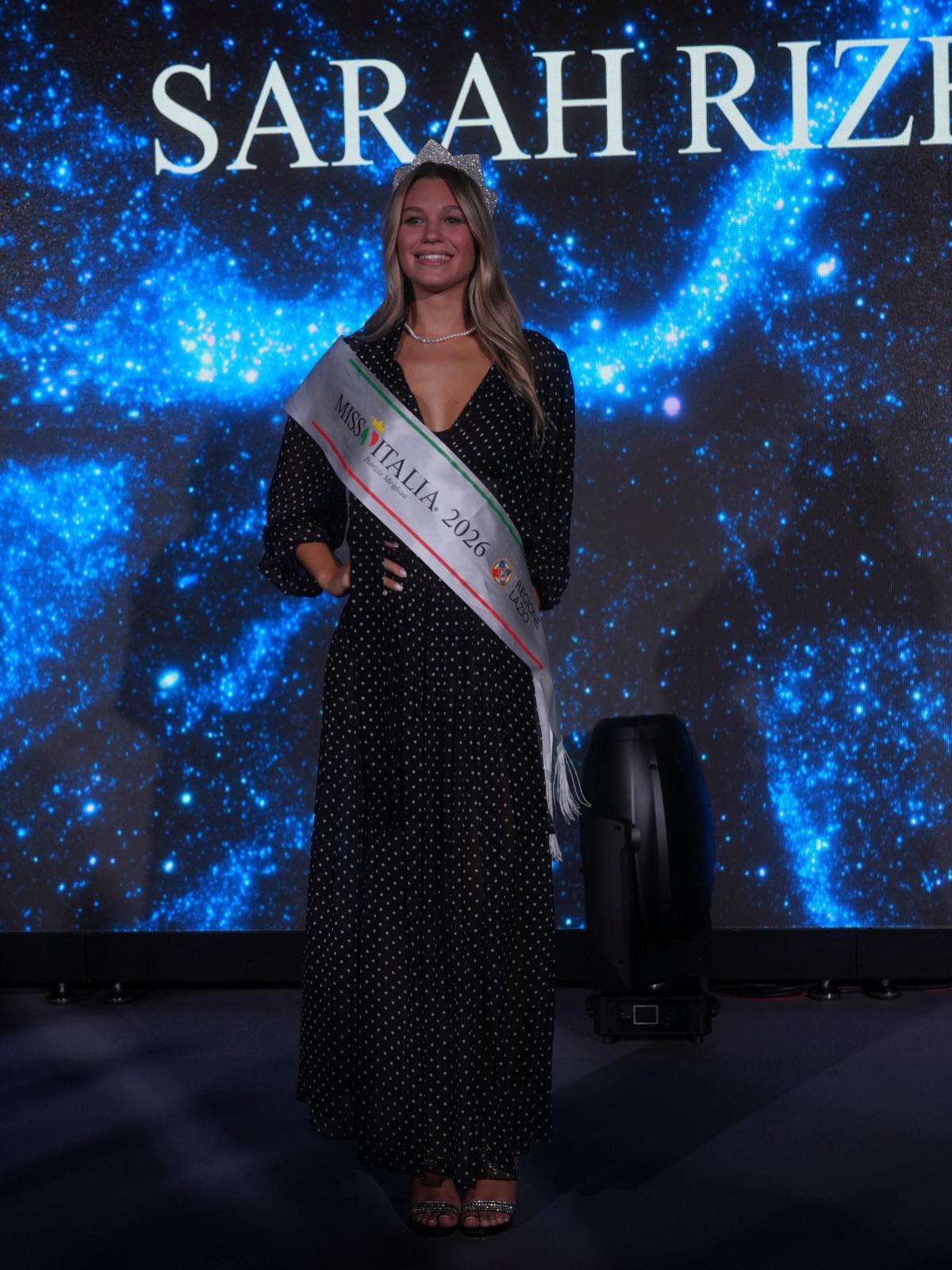 Sarah Rizea, înotătoarea cu părinți români, aleasă Miss Italia 2026! » „Tatăl meu, Marian, e tâmplar”