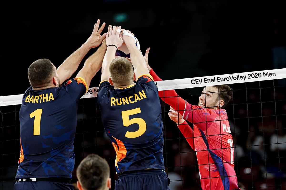 România - Franța, în sferturi la EuroVolley 2026
