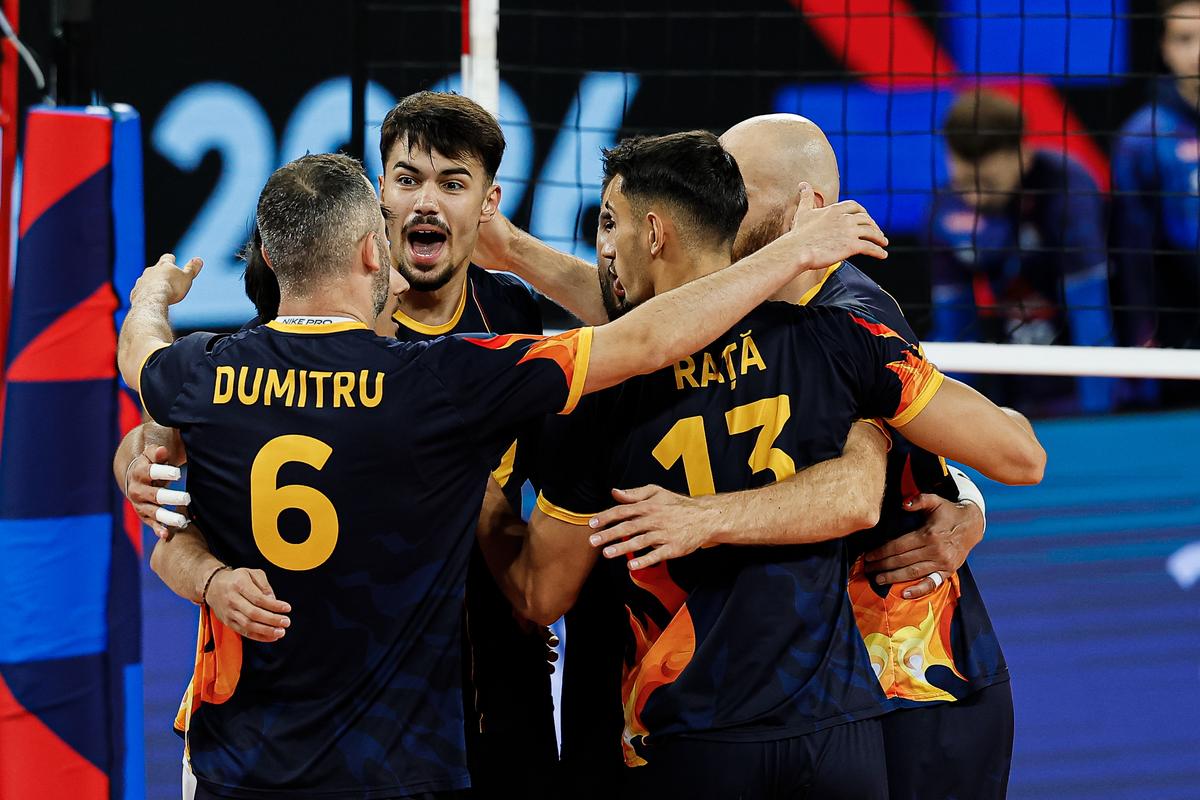 România - Franța, în sferturi la EuroVolley 2026