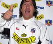 Celebrul Ivan Zamorano a purtat și el echipamentul cu banda neagră deasupra siglei clubului