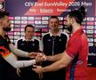România - Franța, în sferturi la EuroVolley 2026/Foto: CEV