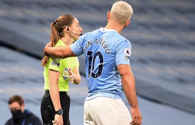 S-a decis! Ce se întâmplă cu Sergio Aguero, după incidentul cu arbitra din Manchester City - Arsenal