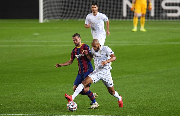 BARCELONA - FERENCVAROS 5-1. Saltul carierei pentru Laidouni! Din rezervă în Liga 1, în titular pe Camp Nou