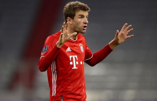 Bayern - Atlético 4-0. Campioana spulberă tot și Müller acuză arbitrul: „Cum să-mi dai cartonaș așa, contra celor mai mari cotonogari din fotbal?”