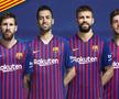 Leo Messi, Sergio Busquets, Gerard Piqué, Sergi Roberto