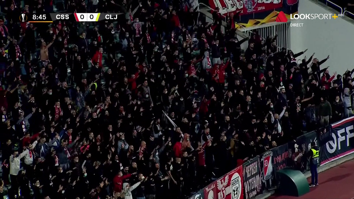ȚSKA - CFR CLUJ, fani