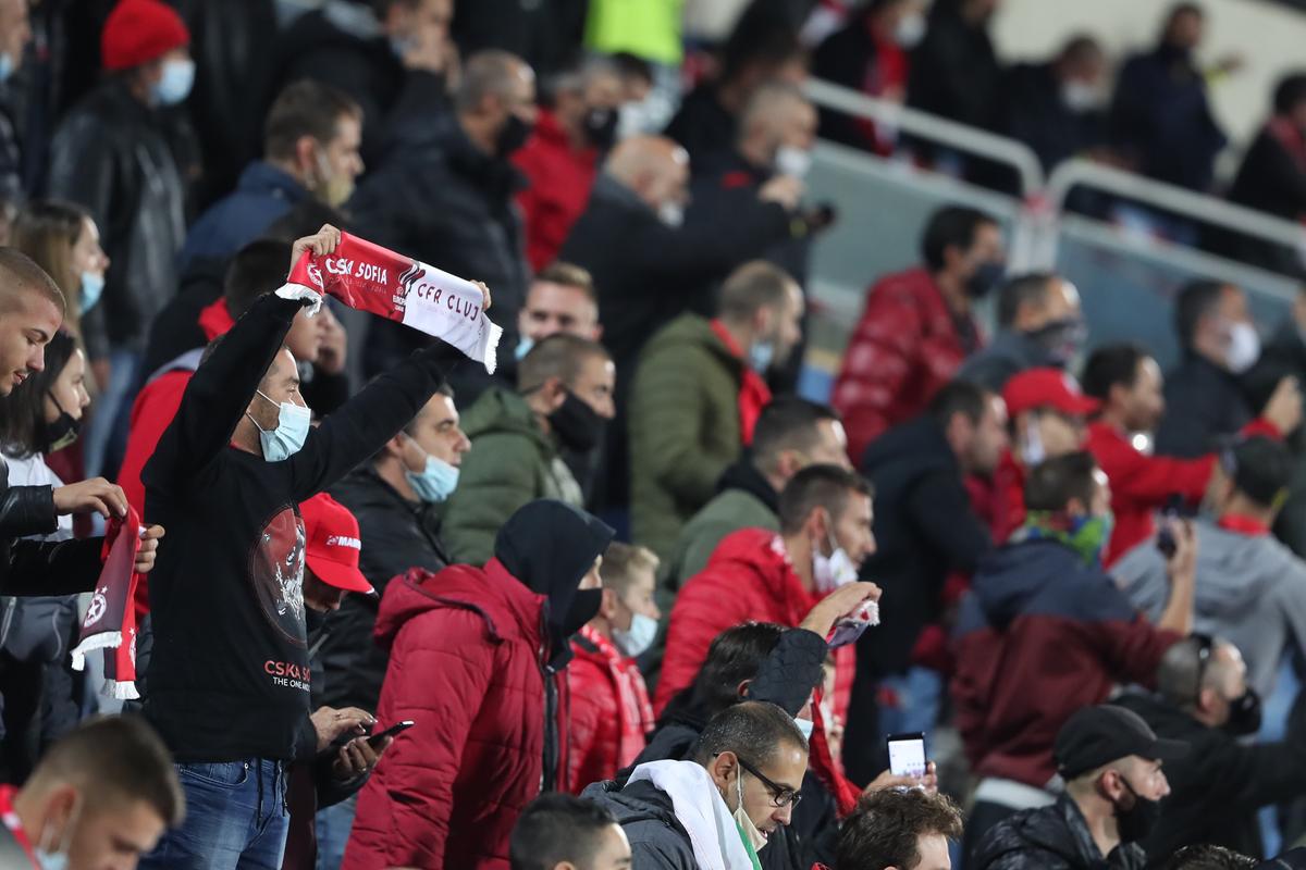 ȚSKA Sofia - CFR Cluj, Europa League / FOTO: Sportal.bg