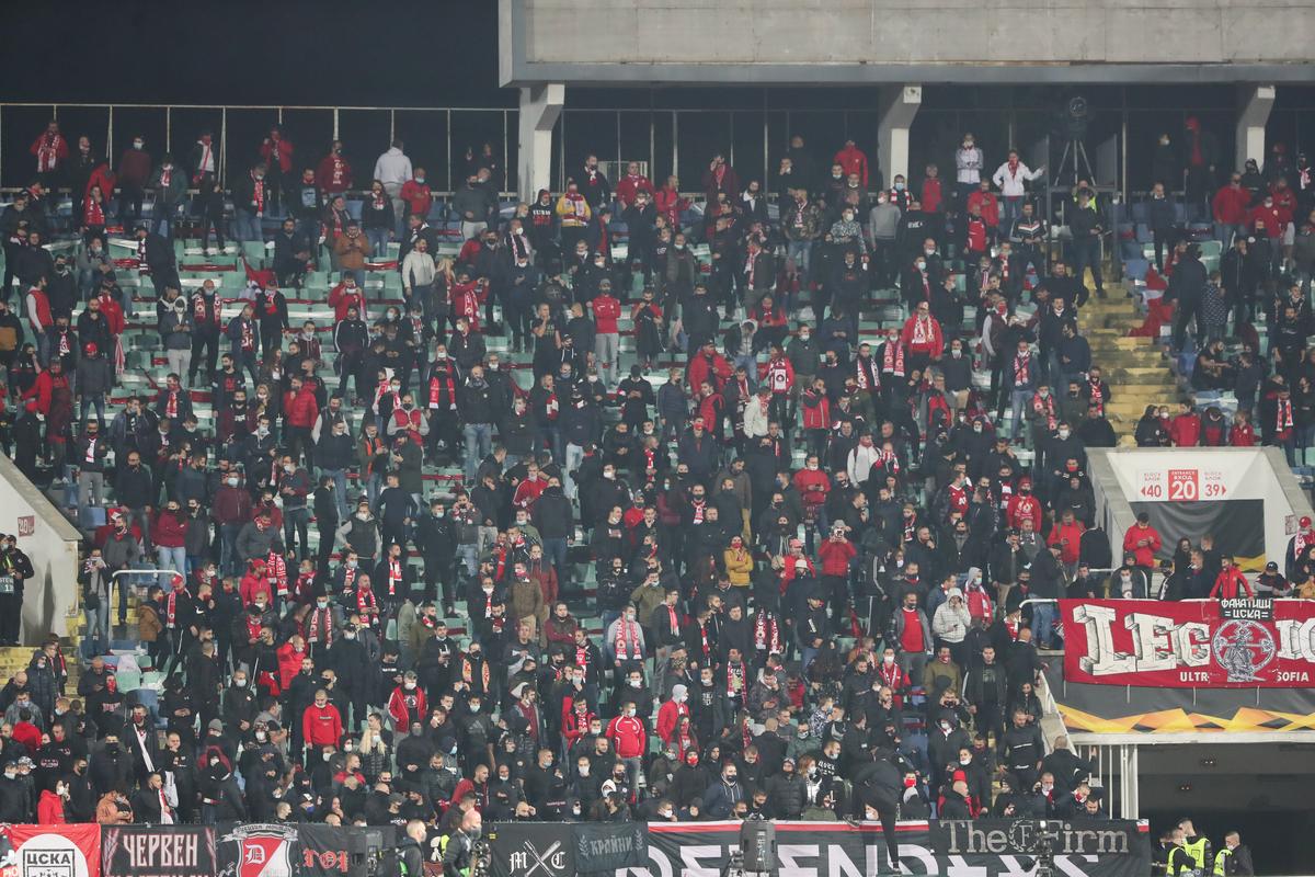 ȚSKA Sofia - CFR Cluj, Europa League / FOTO: Sportal.bg