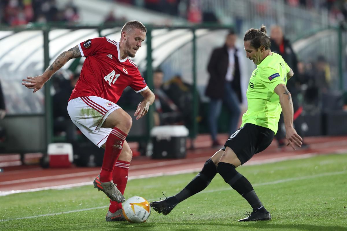 ȚSKA Sofia - CFR Cluj, Europa League / FOTO: Sportal.bg