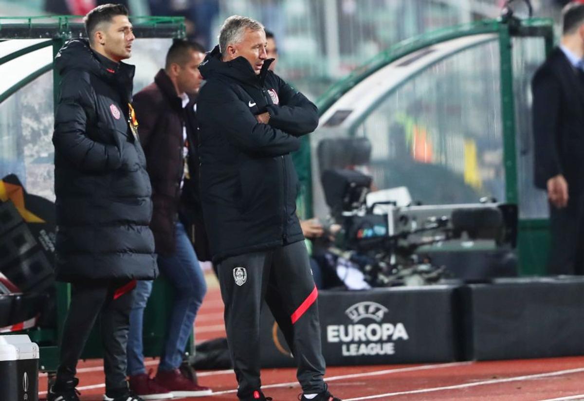 ȚSKA Sofia - CFR Cluj 0-2. VIDEO Dan Petrescu a atins două subiecte sensibile: „În Europa nici nu mă bagă în seamă arbitrii! La noi vor să devină celebri” + Postul unde cere urgent întăriri