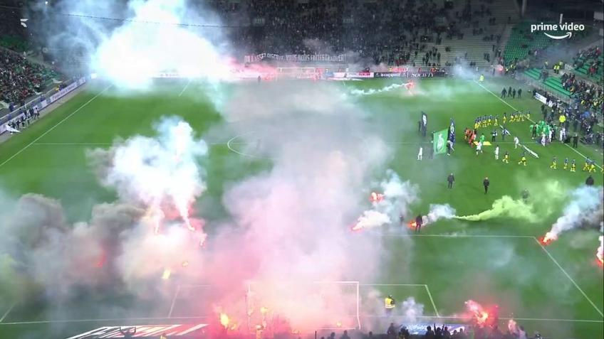 Startul partidei St. Etienne - Angers din runda #11 a campionatului francez a fost amânat