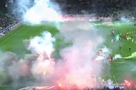 Ligue 1 = HAOS! Ultrașii au intrat pe teren și au făcut prăpăd » Decizia Ligii