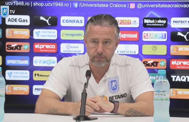 Laurențiu Reghecampf, despre conflictul de la Chindia - CSU Craiova: „E urât când ești înjurat”