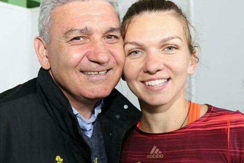 Imagine de arhivă cu Stere și Simona Halep