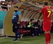 De ce a fost înlocuit Florinel Coman în prima repriză din FCSB - FC Voluntari