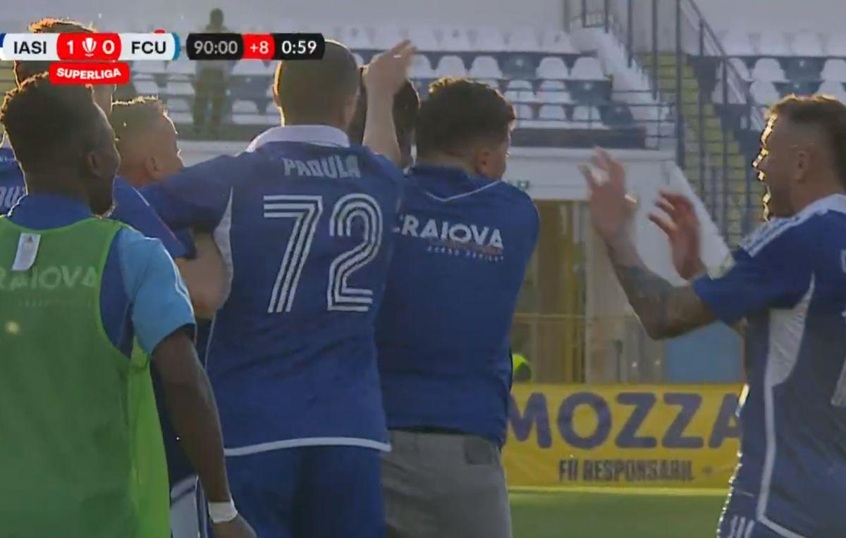 FCU Craiova, remiză in-extremis la Iași » Meci al premierelor: debut pentru Costantino și primul gol marcat de Ibrahim în Superligă! Clasamentul ACUM