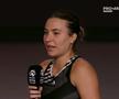 Gabriela Ruse, în lacrimi după finala pierdută la Transylvania Open / FOTO: capturi TV @Pro Arena