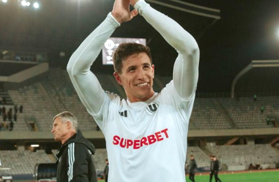 Lucas Masoero / Sursă foto: Facebook@ U Cluj Verdict dur după Farul - U Cluj: are ruptură musculară și va lipsi o lună!