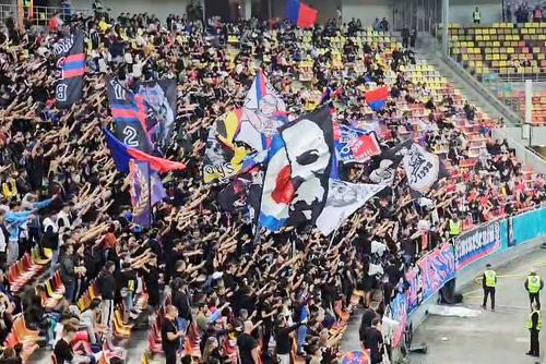 Alexandru Chipciu, salutat la scenă deschisă în FCSB - FC Voluntari