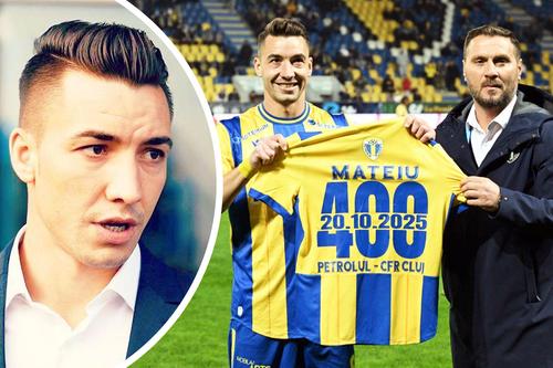 Alexandru Mateiu a jucat până acum doar la trei echipe: FC Brașov, U Craiova și Petrolul. Foto: facebook/fcpetroluloficial