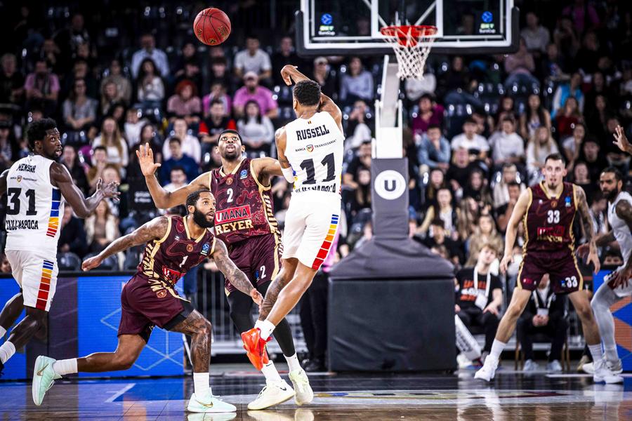 U-BT Cluj-Napoca, victorie dificilă în BKT EuroCup/Foto: U-BT Cluj-Napoca U-BT Cluj-Napoca, victorie crucială în EuroCup, după o repriză de prelungiri cu Umana Reyer Venezia