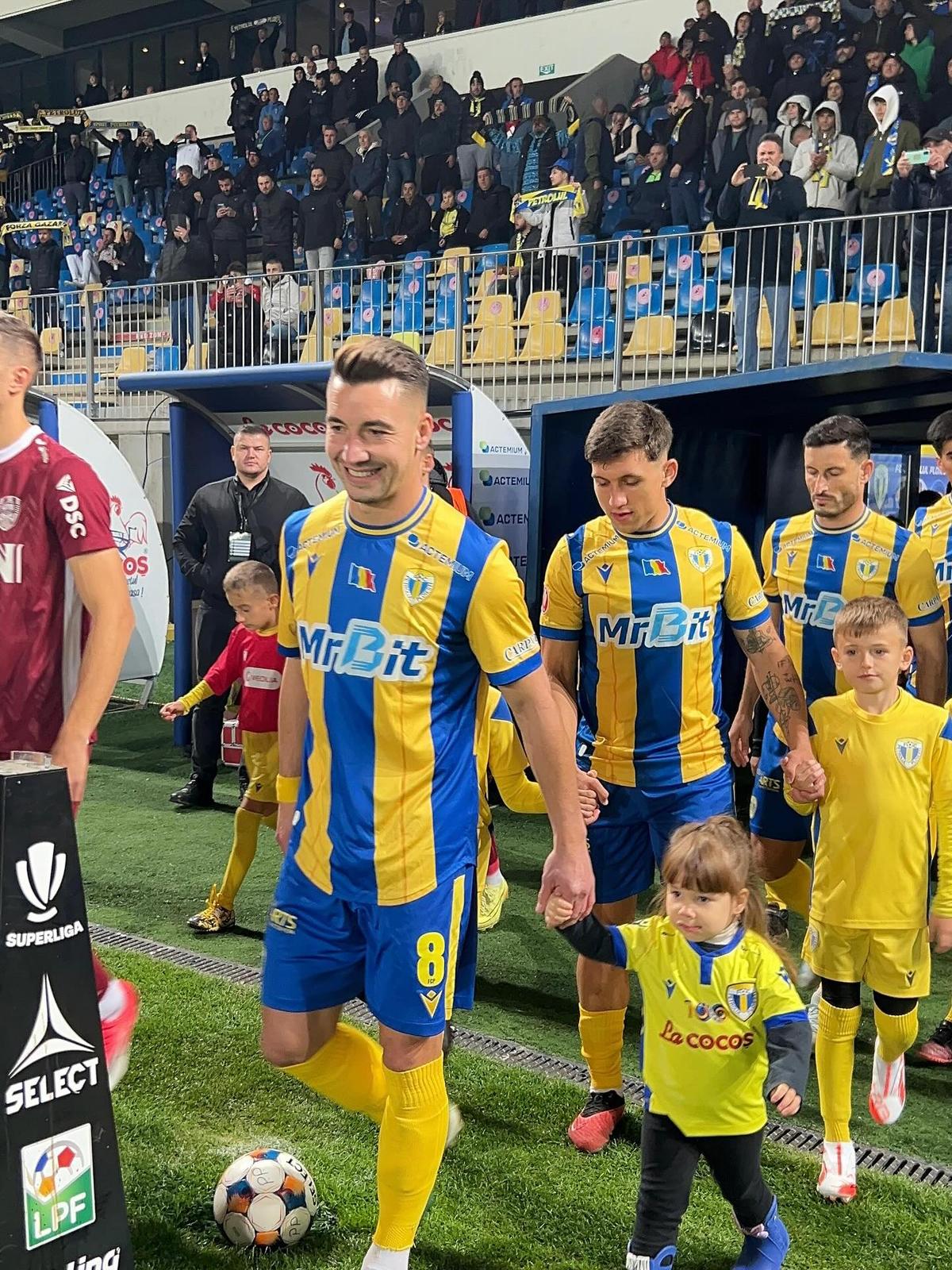 Mateiu carieră 400 meciuri Liga 1