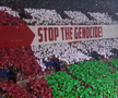 Turcii de la Galatasaray au afișat o scenografie pro-palestiniană la meciul cu Bodo Glimit, din runda cu numărul 3 a Ligii Campionilor.