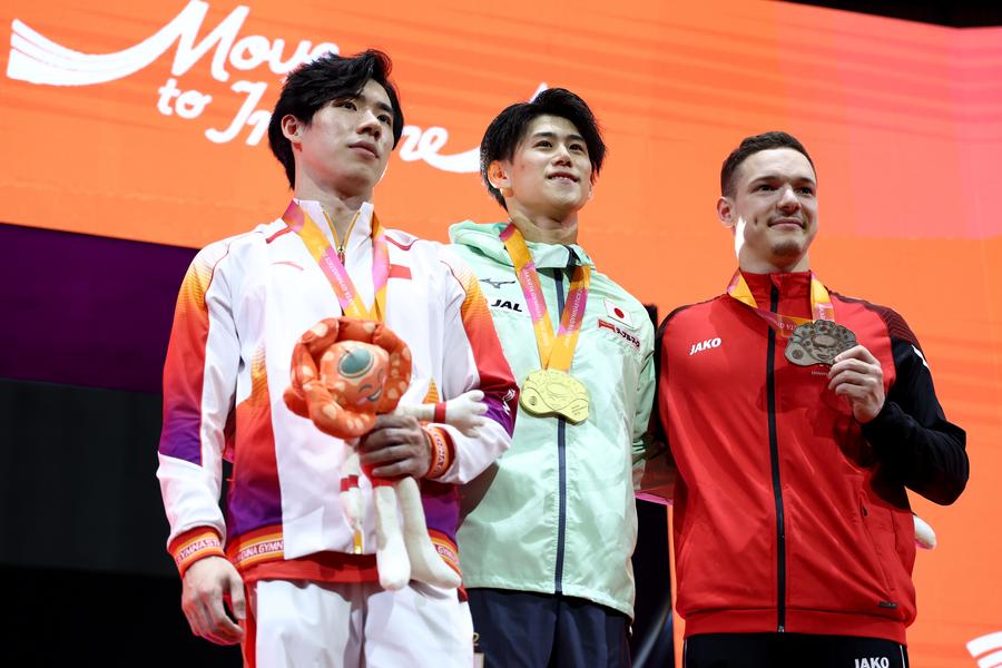 Zhang, Hashimoto și Sifert pe podiumul mondial FOTO Guliver/GettyImages S-a stabilit primul podium de la Campionatele Mondiale din Jakarta » Daiki Hashimoto s-a apropiat de un record fantastic