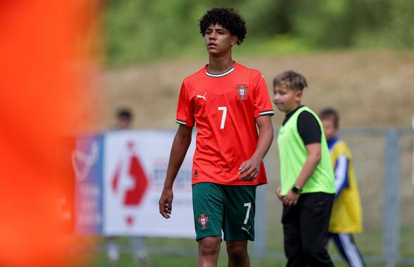 Cristiano Junior, convocat la naționala Portugaliei U16