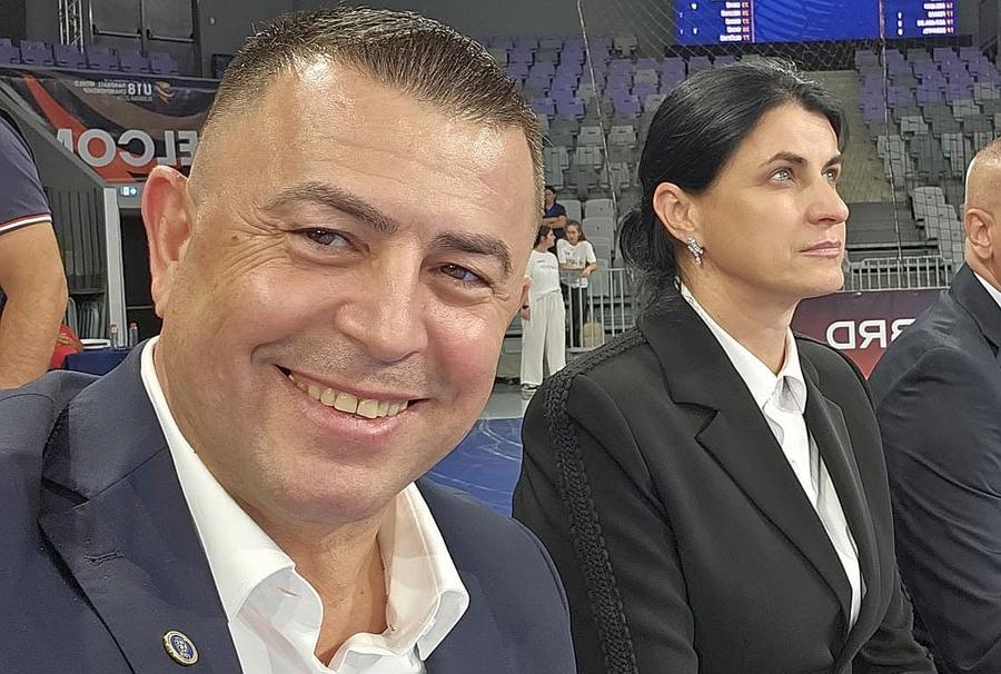 Andrei Nicolae Luca și Narcisa Lecușanu/ Foto: Facebook Scandal la FRH » Directorul tehnic, Viorel Mazilu, a fost dat afară! Urmează și secretarul general!?