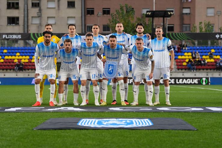 Inter Escaldes - Universitatea Craiova, în Conference League // foto: UCV