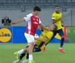Darius Olaru s-a accidentat în Royale Union SG - Hapoel Beer Sheva / FOTO: captură @Prima Sport