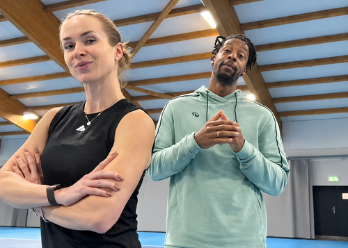 Elina Svitolina și Gael Monfils, foto: Instagram Svitolina