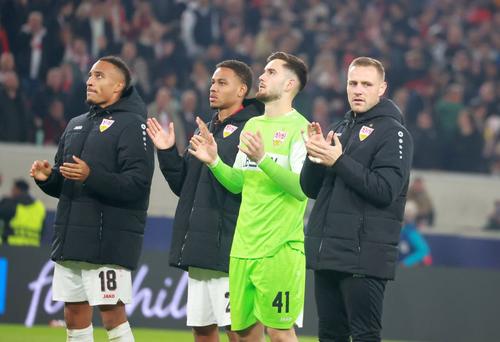 Dennis Seimen, portarul lui Stuttgart/ foto Imago Images