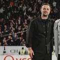 Cristiano Bergodi și Radu Constantea, președintele lui U, acum două săptămâni, după victoria în Derby de Cluj