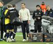 Darius Olaru s-a accidentat în Royale Union SG - Hapoel Beer Sheva / FOTO: Imago Images