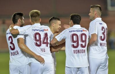 VIDEO CFR Cluj - Chindia Târgoviște 4-0 » Campioana României are un moral excelent pentru meciul cu Lazio » Jucătorii oaspeților, gafe nepermise