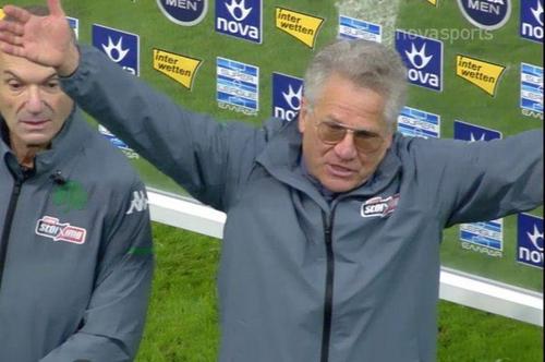 Ladislau Boloni a răbufnit / foto: captură @ Nova Sports