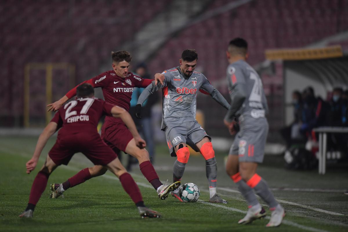 CFR Cluj - UTA (22 noiembrie 2020)