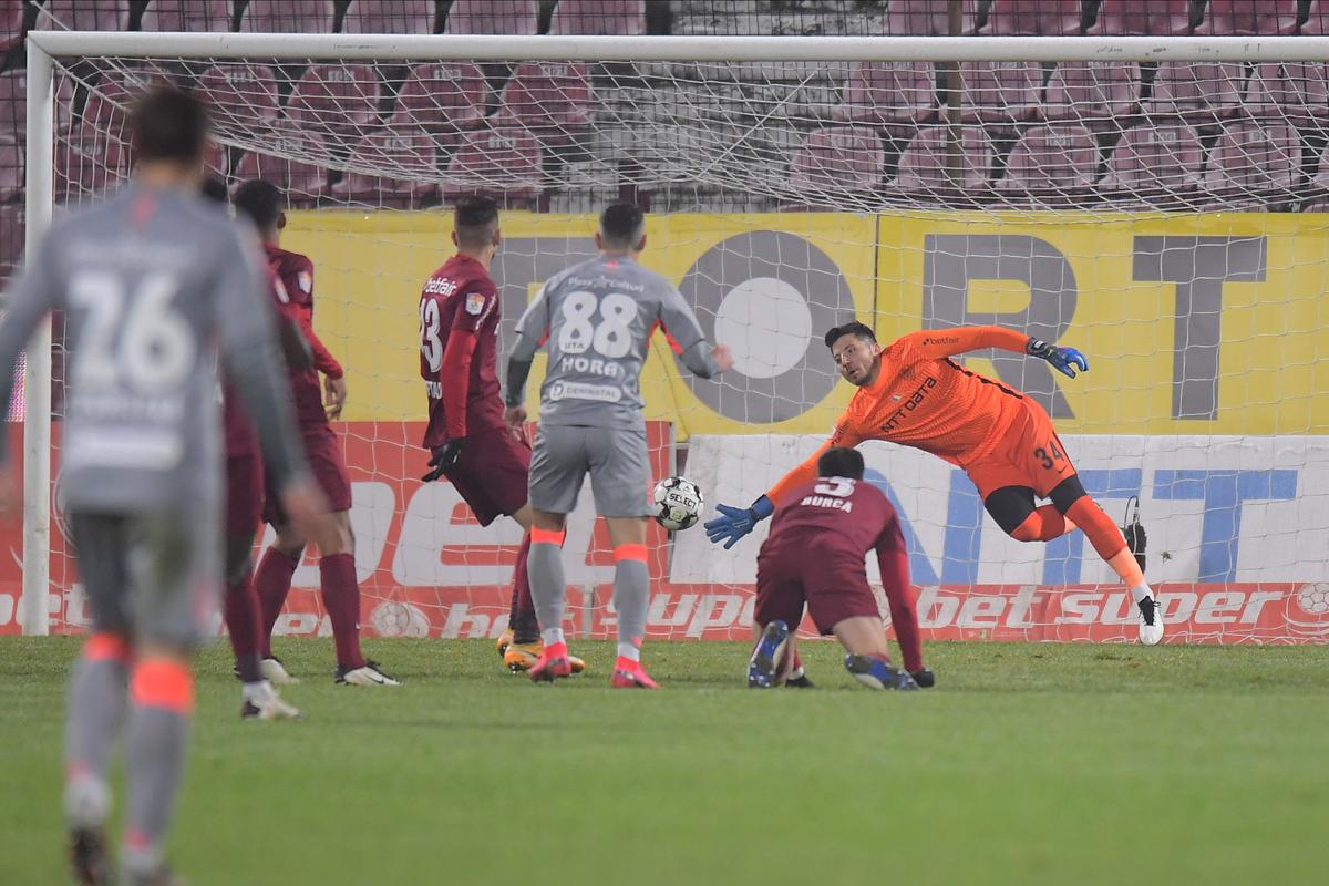CFR Cluj - UTA 0-1. Ioan Hora, omul meciului: „Un rezultat enorm, extraordinar!” + Concluziile lui Balint